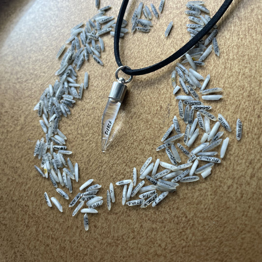 Fierce Tooth Necklace Unique Jewelry