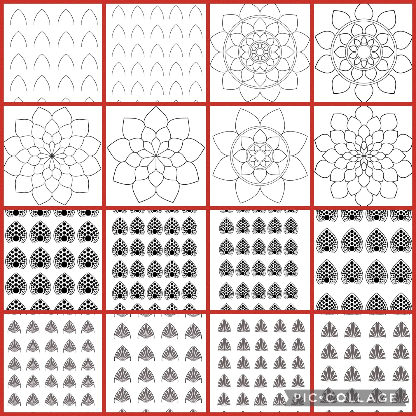 Dot Art Mandala Swoosh Practice Sheets PDF File (Digital Download Only ...