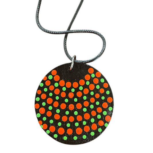 Necklace Halloween Inspired Lightweight 18" Rope Circular Style