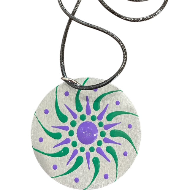 Necklace Spinner Inspired Lightweight 18" Rope Circular Style